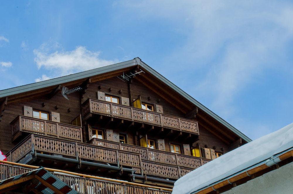 Hotel Le Grand Chalet Favre Saint-Luc Buitenkant foto