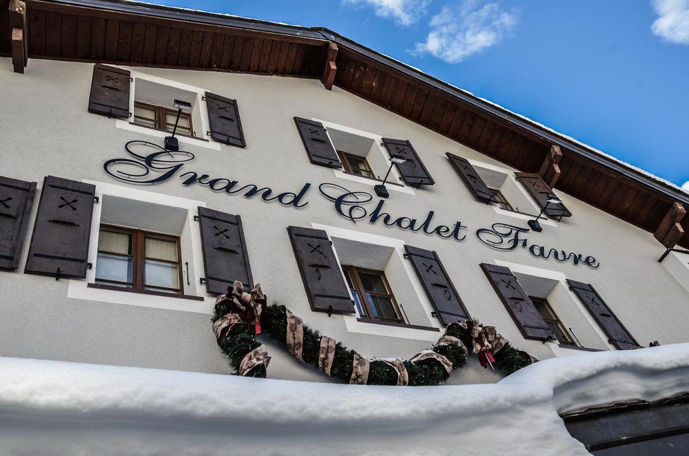 Hotel Le Grand Chalet Favre Saint-Luc Buitenkant foto