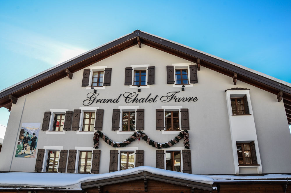 Hotel Le Grand Chalet Favre Saint-Luc Buitenkant foto