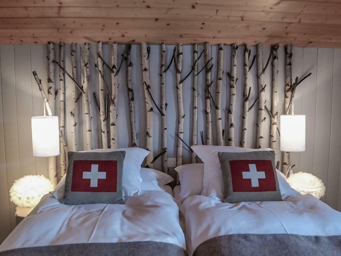 Hotel Le Grand Chalet Favre Saint-Luc Buitenkant foto