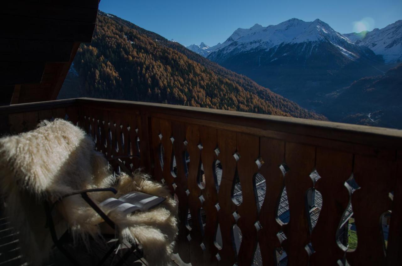 Hotel Le Grand Chalet Favre Saint-Luc Kamer foto